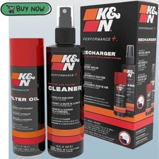 K&N Air FilterCleaningKitAerosol Filter Cleaner and Oil Kit;Restores Engine new