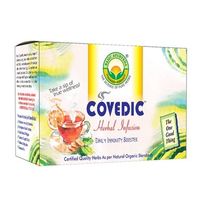 Basic Ayurveda Covedic Herbal Infusion 20 Tea Bags