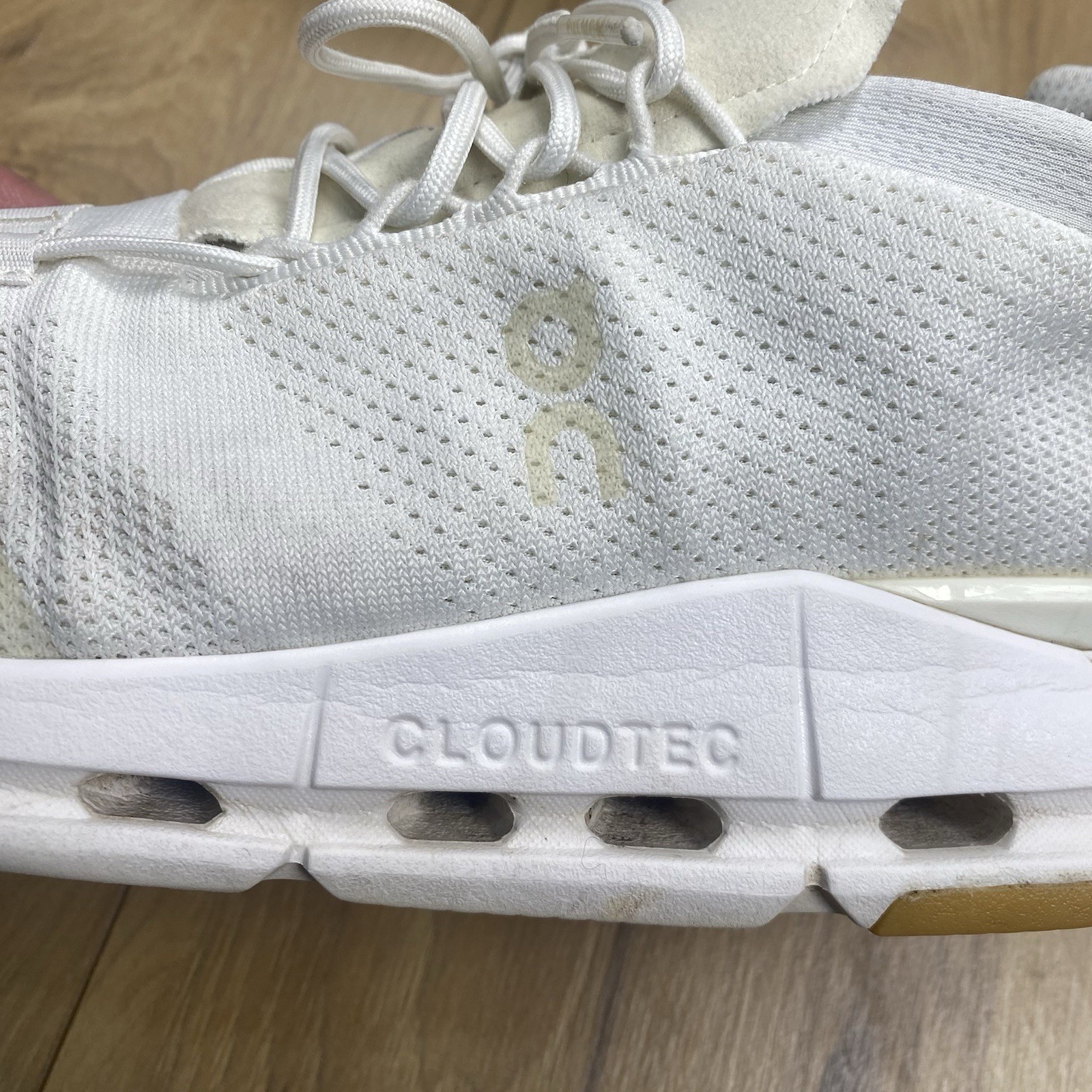 On Cloudnova Undyed White Cloudtec Cushioning Siz… - image 3