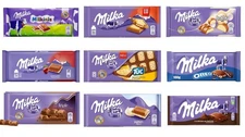 Milka Chocolates VARIETY 87g-100g 2/4/8 pc Bundles USA SELLER Free SHIP