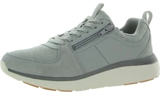 Vionic Women's Athena Vapor Knit Leather Lace Up Sneaker 5M