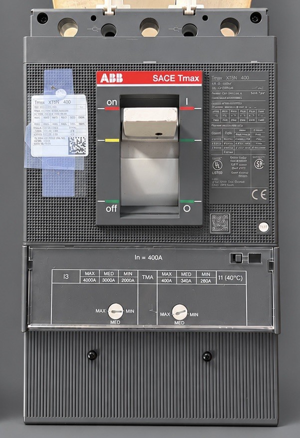 ABB XT5NU340ABNF000XXX 400 3-Pole Molded Case Circuit Breaker 400A 480-600V