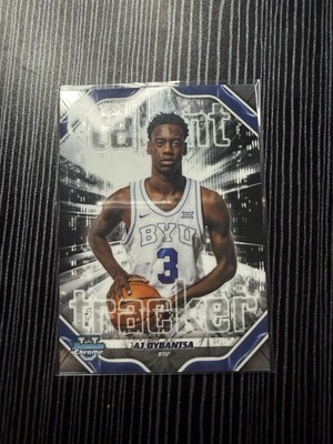 AJ DYBANTSA 2025-26 BOWMAN CHROME U TALENT TRACKER #TT-1 BYU