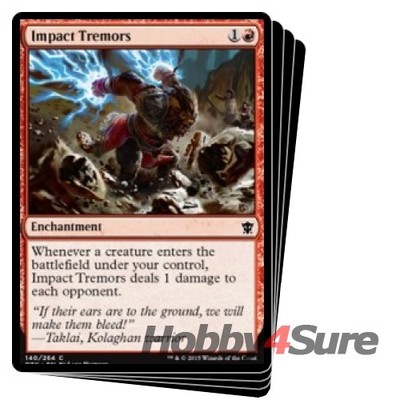 mtg cards similar to impact tremors Similar cards to Impact Tremors (DTK)