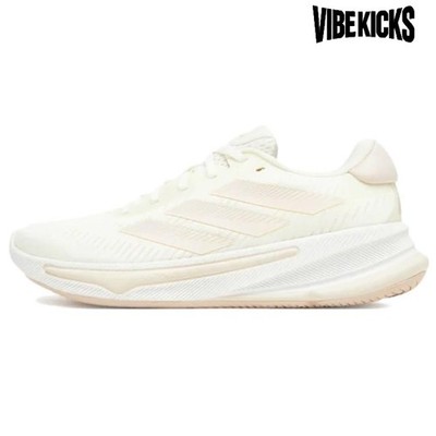 Adidas Supernova Ease Abrasion Resistant Low Top Running Shoes Women's White