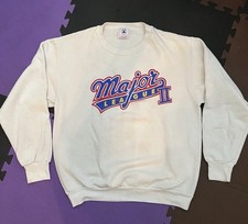 Vintage 90s Sweatshirt Size L Major League 2 Movie Promo Delta Made In USA