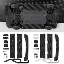 RCBATER Carbon FB Left/Right Side Aero Panels For Arrma RC 1/8 Infraction BLX 3S
