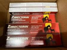 Zimecterin .21 oz tube  3-Pack NEW 100% AUTHENTIC USA.  3