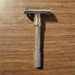 Vintage Gillette Slim Adjustable Safety Razor I3