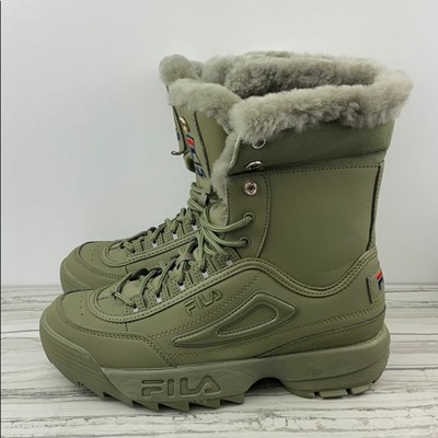 fila boots fur