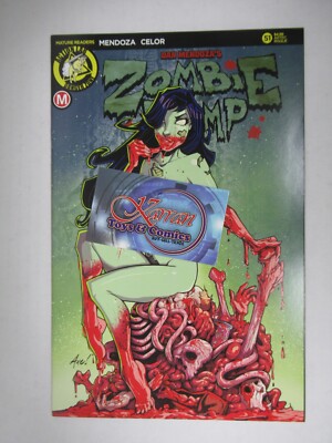 2018 Zombie Tramp #51 Axebone Risque Variant Cover D