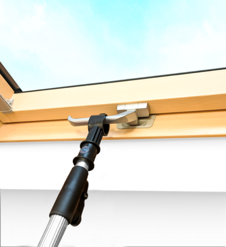 ROTO COMPATIBLE 1.2M-2M TELESCOPIC OPENING POLE FOR ROTO ROOF WINDOWS & BLINDS - Afbeelding 1 van 4