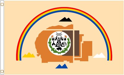 Navajo Nation Polyester 5 Fuß x 3 Fuß Flagge - EXKLUSIV