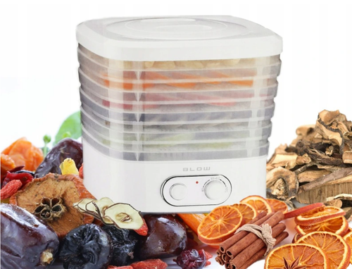 Food Dehydrator 240W 40-75?C Adjustable 5 Trays Fruit Vegetables Meat Herbs UK