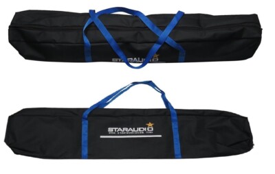 2-Pack Carry Stand Bags Heavy Tripod Powered Speaker Easy Carry Nylon Stand Bag