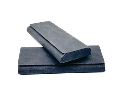 1 Brillenclip-Etui Brillenetui schwarz Metall Sonnenbrillenclip Etui Neu - Bild 1 von 3