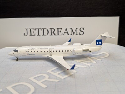 1/200 SAS SCANDINAVIAN AIRLINES BOMBARDIER CRJ-100 2000'S COLORS OY-RJI NG MODEL