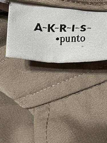 Akris Punto Beige Camel Slacks Womens Sz 6 (Fits 31x26) Career Pants M7 - Picture 8 of 9