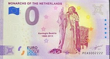 Ticket 0 Euro Monarchs of the Netherlands 2021 Number 2222