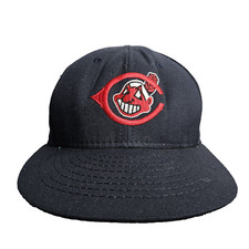 VTG Cleveland Indians MLB United Hatters Cap Millinery Worker Union INT 7 1/8