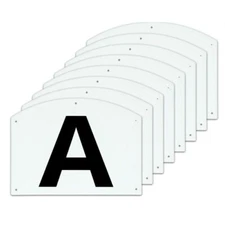 Dressage Arena Markers / Letters x 8 - The Original and Best! A,K,E,H,C,M,B,F