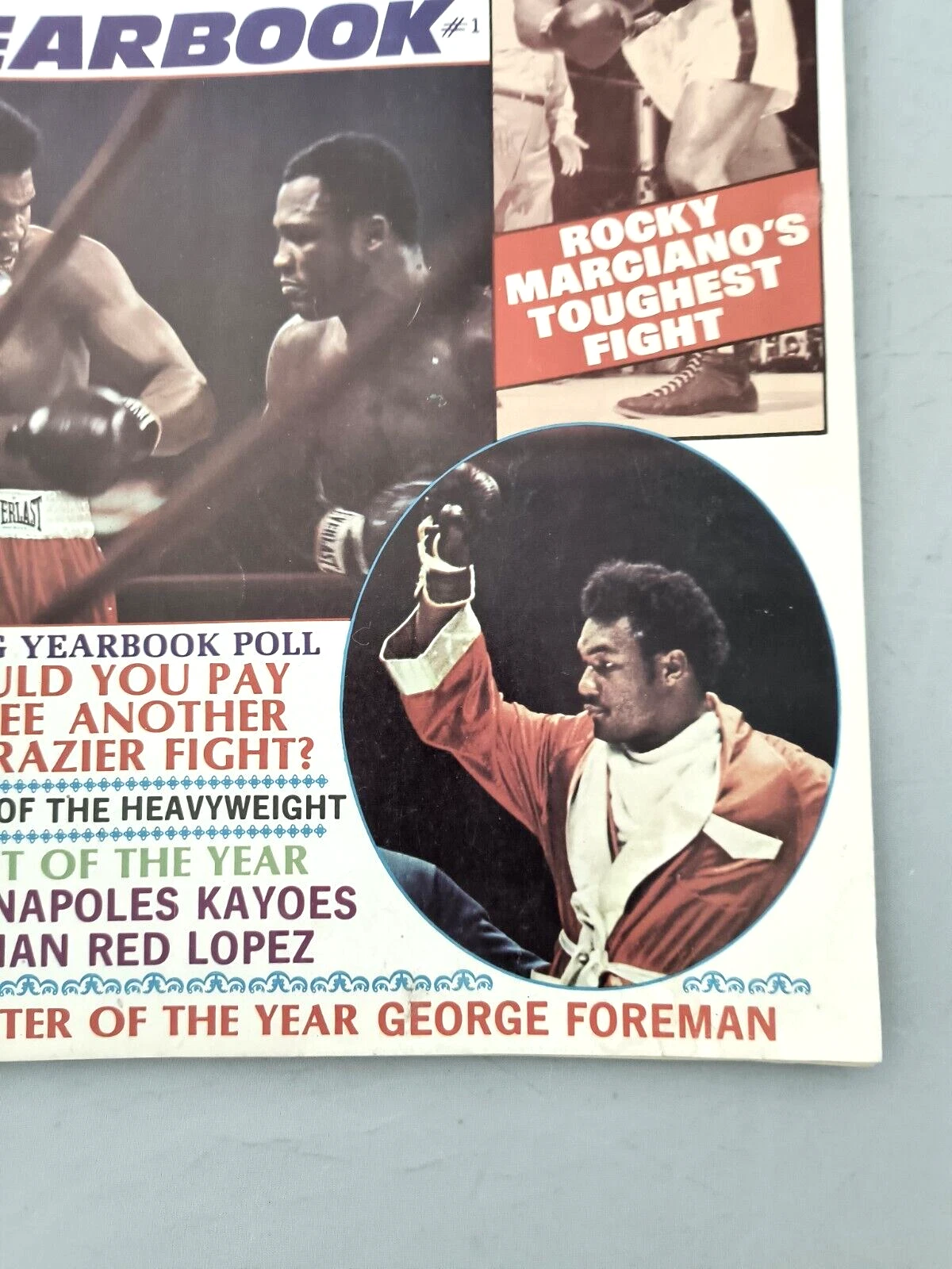 ボクシング イヤーブック マガジン 1973年 モハメド・アリ・フレイジャー MCM 広告写真  - 画像3/22