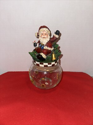 Decorative Christmas Jar Original Box Included!
