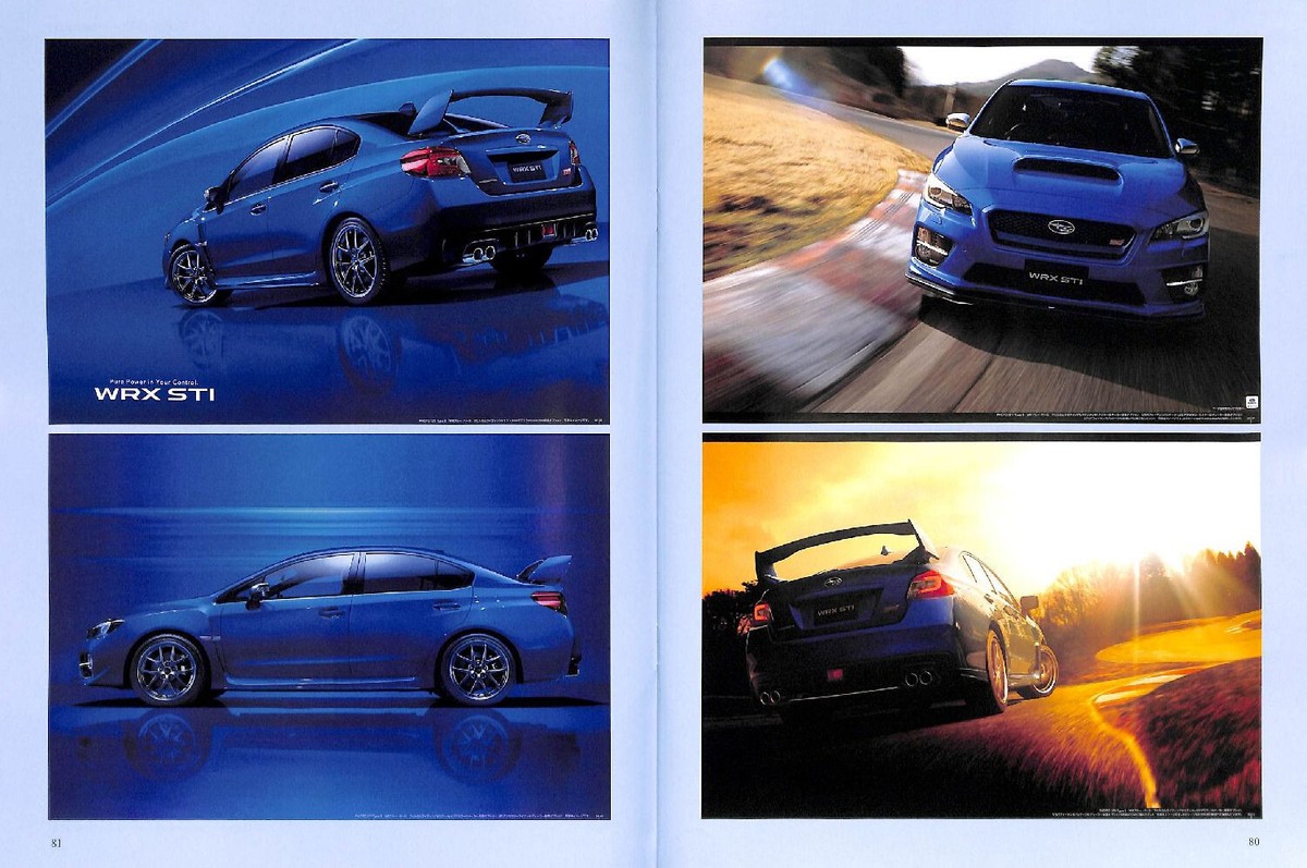 BOOK] All about Subaru WRX STI S4 New Model Report #499 VAG VAB