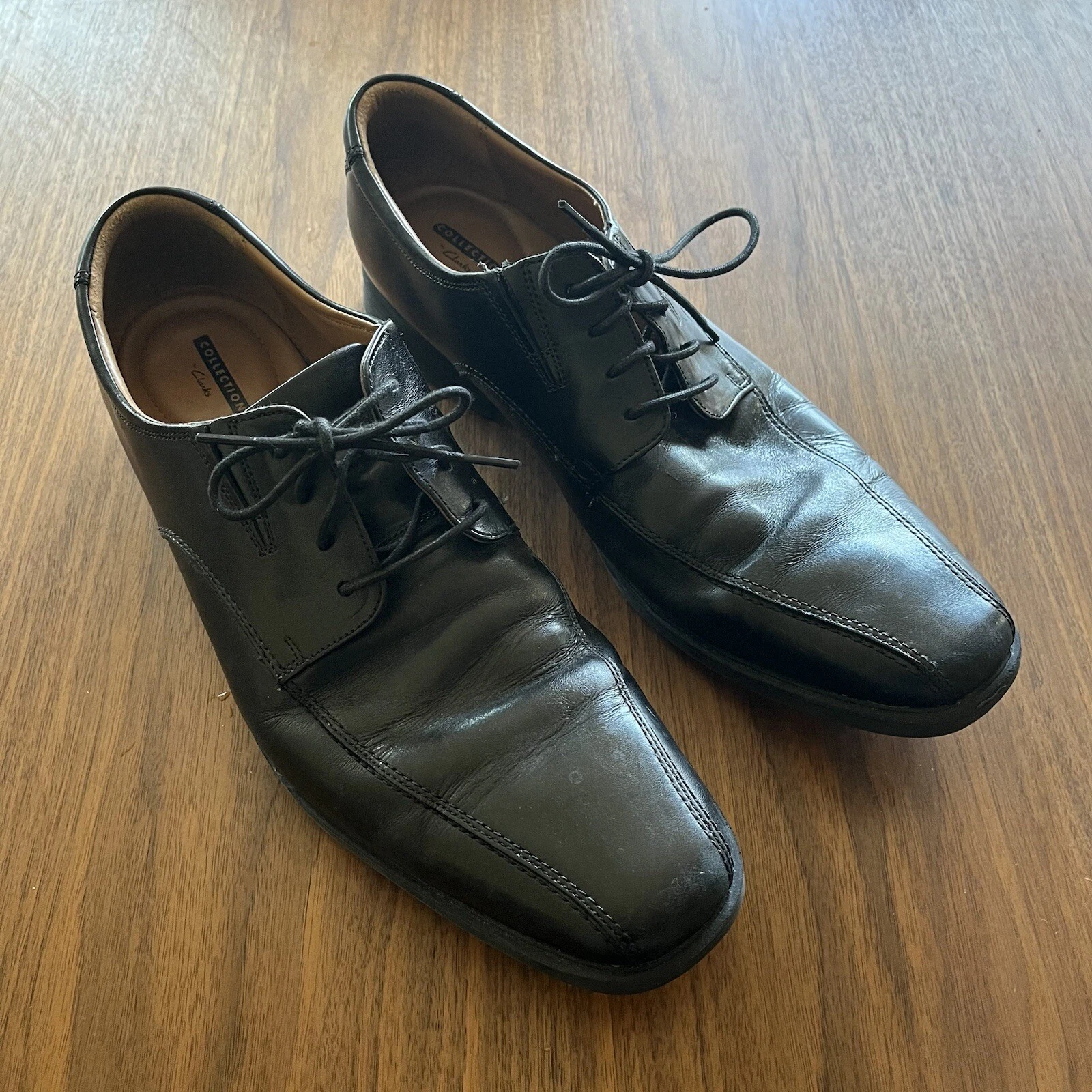 Clarks Collection Uomo Tilden Walk Oxford 261103107110 Nero US Taglia 12M