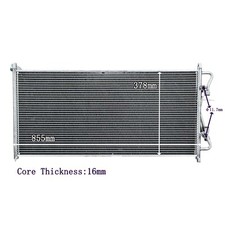 NEW ALUMINUM A/C CONDENSER FOR 2004-2010 2005 FORD F-150 4.6L 5.4L V8 #3092 US