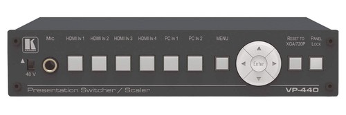 KRAMER VP-440 6–Input Presentation Switcher Scaler HDBaseT VGA HDMI Proc Amp - Picture 2 of 5