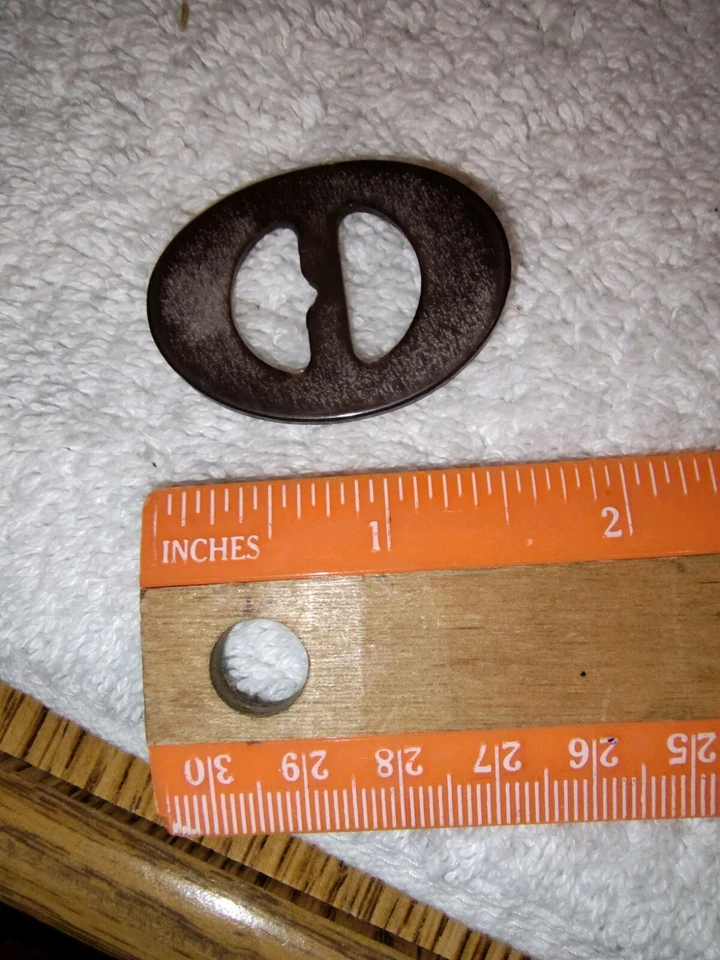 Lot of 7 Vintage Buckles Slides Unused  USA Seller Sewing Crafts 5 BLK, 2 RED AN - Image 4 of 4