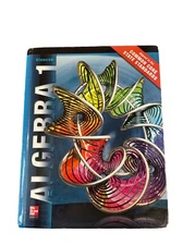 Algebra 1 Student Edition Textbook CCSS Common Core State Standards Hardcover HC