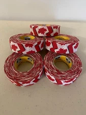 Canadian Maple Leaf Hockey Tape - Howies Hockey Tape - 5 Rolls -1"x20 yards