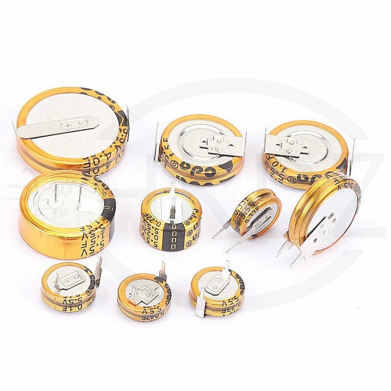 Goldcap Kondensator 5.5V 0.022F bis 5.0F Stützkondensator Flackerschutz - Bild 2 von 4