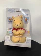 Disney Baby Winnie the Pooh Plush Baby Rattle Toy Magnetic Limb 2002 B4