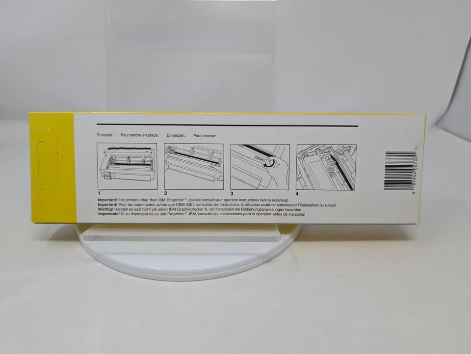 IBM Proprinter 4201 Dot Matrix Printer Ribbon P/N 6328829 Black - New in Box - Image 2 of 4