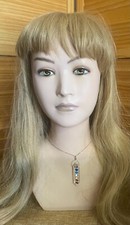 Quartz Crystal Pendant 7 Chakra Gemstone Necklace Reiki Healing