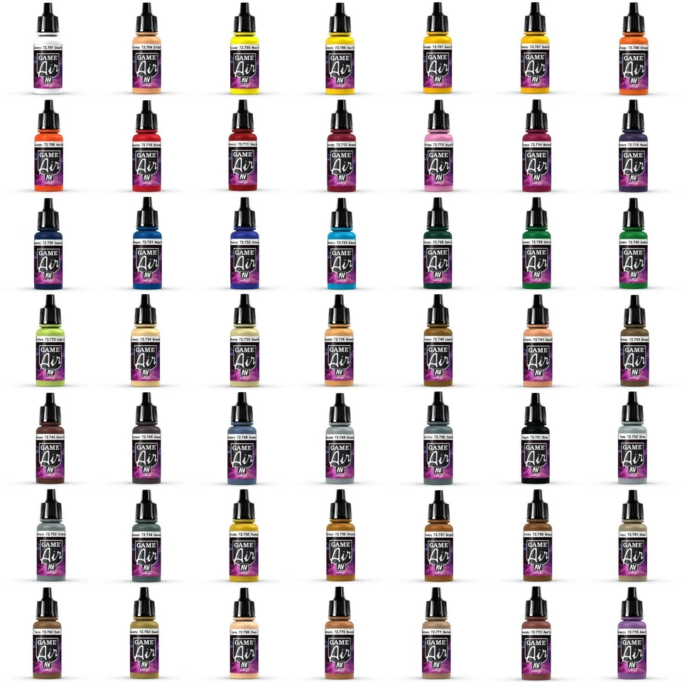 Aerografo Vallejo Game 17ml colore modellismo nail design nailart