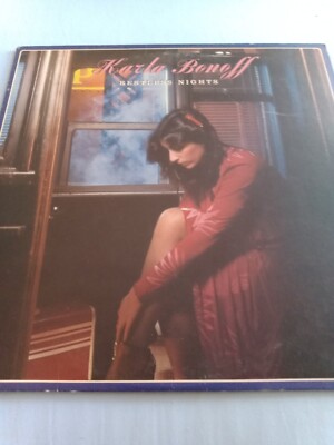 Karla Bonoff:  Restless Nights LP Record Album Excellent Vinyl Very Good Cover