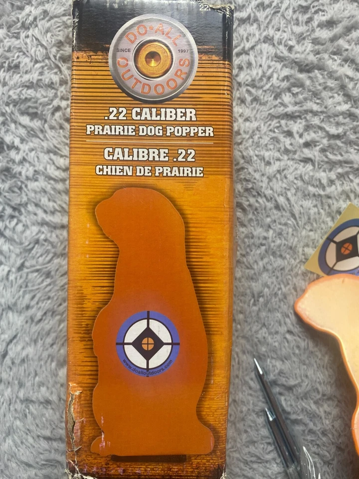 Prairie Dog Popper Shooting Target Do All Outdoors Pop-Up Steel .22 Caliber NEW - Image 2 of 4