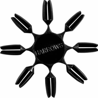 Harrows Dart Flight Protectors 8 Black
