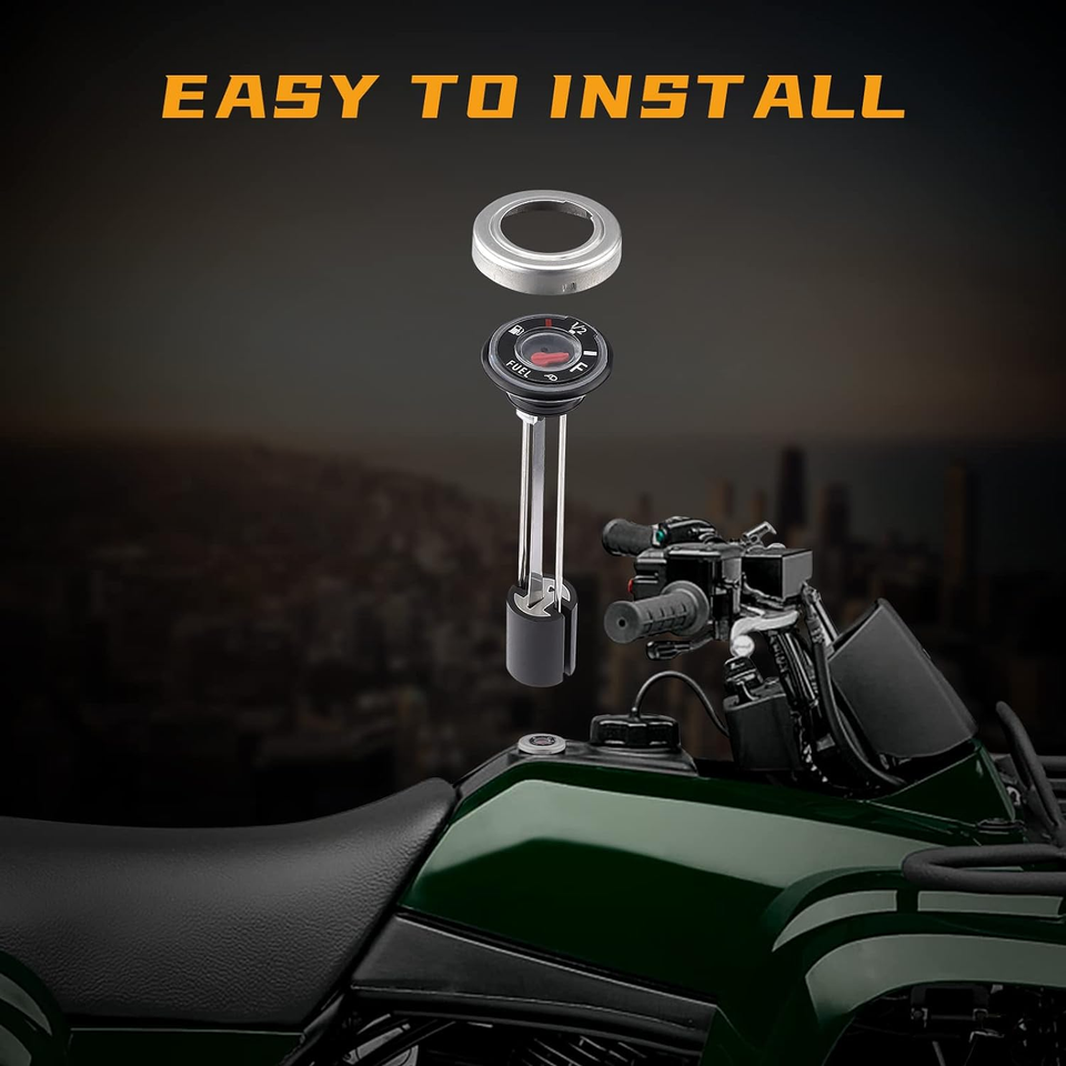 QUICKWOLF ATV Fuel Gauge, Big Bear 400 Fuel Gauge Compatible for Yamaha