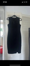 Black Pencil Work dress 