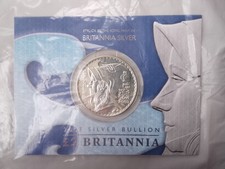 2003 Royal Mint Queen Elizabeth Britannia 1oz Silver Coin In Original Packaging