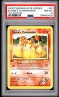 2000 Pokemon 1st Edition Gym Heroes Blaine’s Charmander | PSA 8