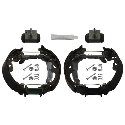 Febi Bremsbackensatz hinten für Citroen C1 Peugeot 107 Toyota Aygo