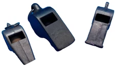 Acme Thunderer 1950s era lot 3 vintage whistles