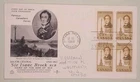 The 200th Birth Anniversary of Sir Isaac Brock  - Canada FDC (Block of 4)
