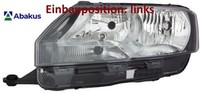 Abakus 665-1124LMLD-EM Hauptscheinwerfer Links Scheinwerfer FüR Skoda